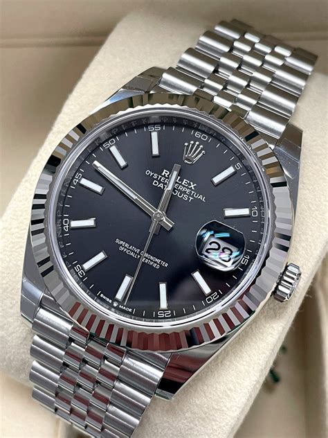 Rolex Datejust 41mm fluted bezel